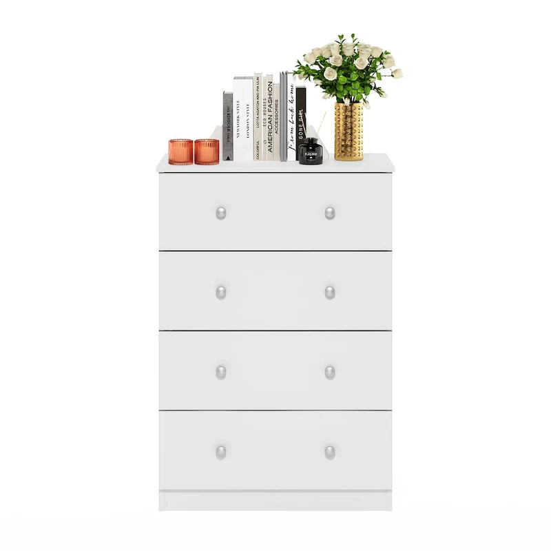 Furinno Tidur Simple Design 4-Drawer Dresser