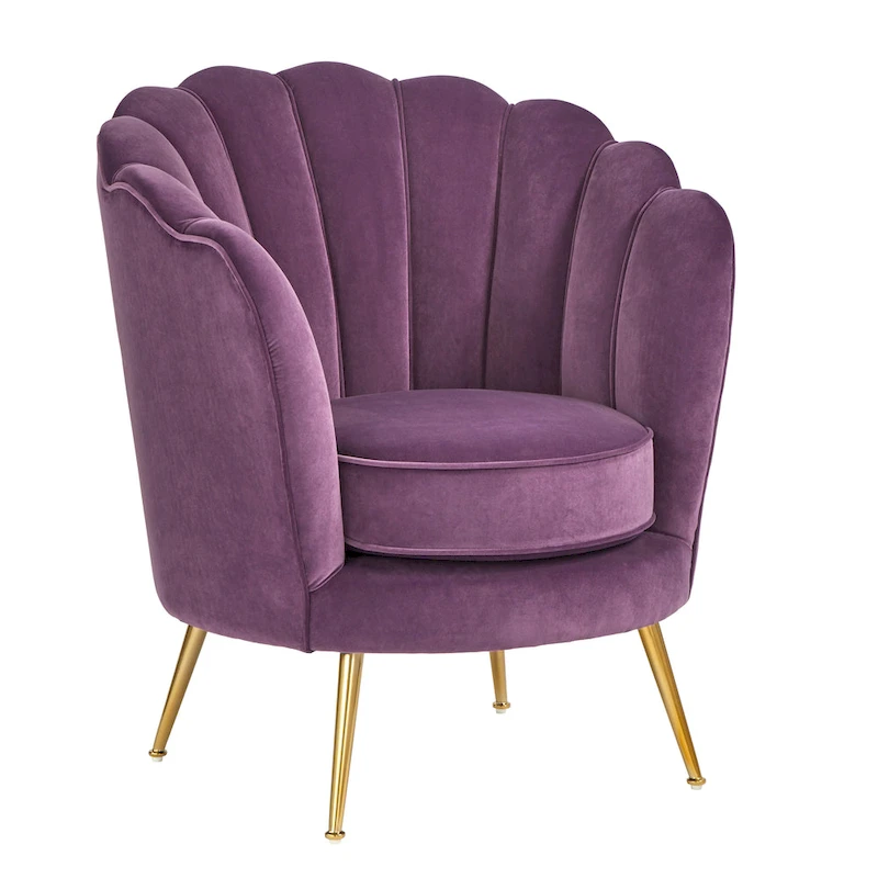 angelo:HOME Twila Scalloped Back Chair