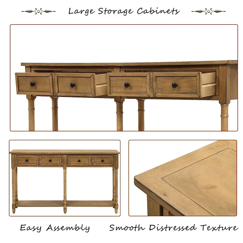 Sofa Table Easy Assembly