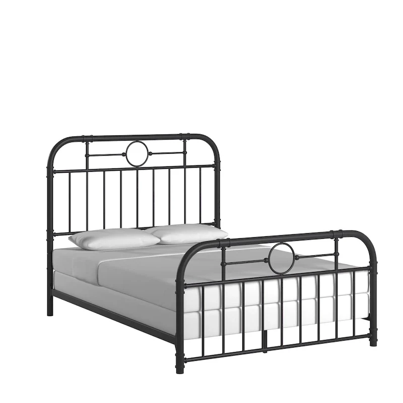 Kendal Black Metal Bed by iNSPIRE Q Classic