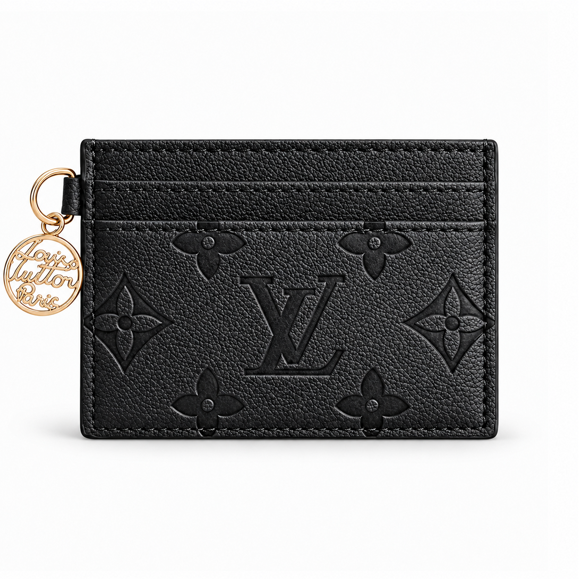 LL Embossed Medallion 10 Card Holder - Vania Cases