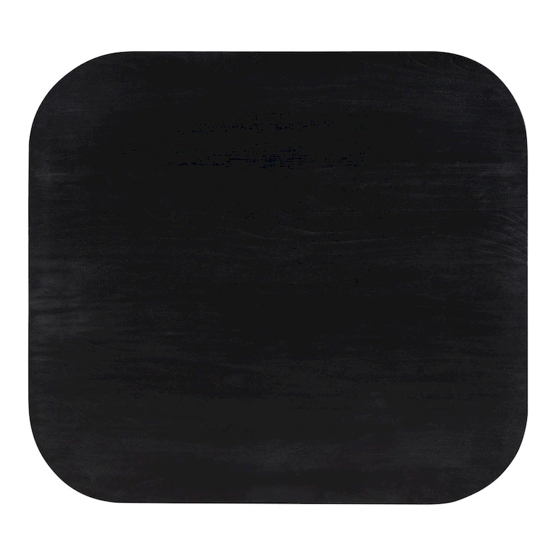 Aurelle Home Rustic Solid Acacia Wood Coffee Table