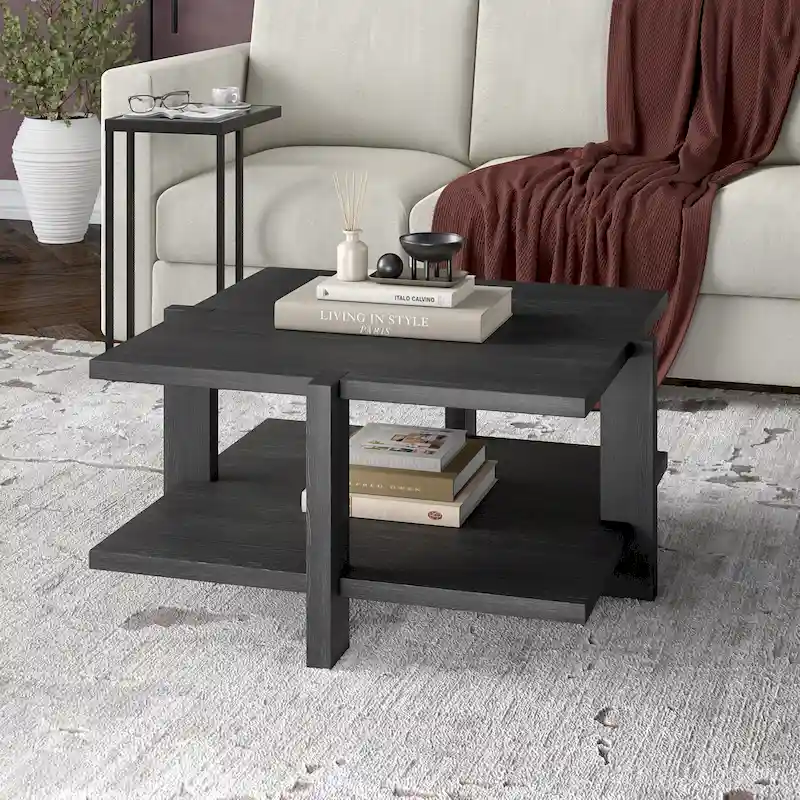 Ingrid 34.66  Wide Square Coffee Table