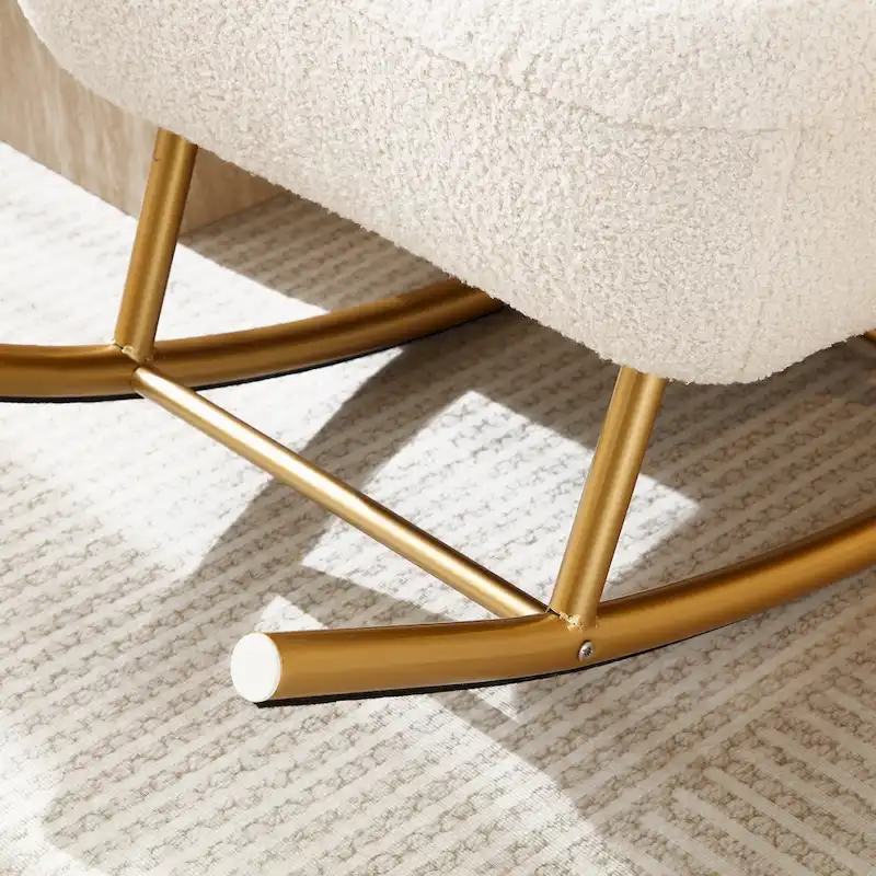 Accent Upholstered Rocker Glider Chair