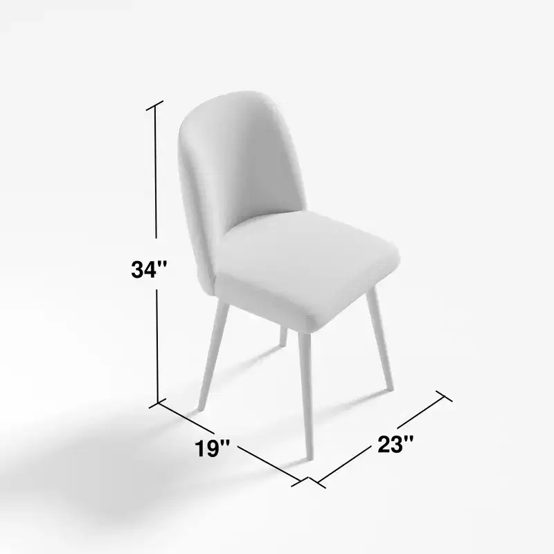 Dovelina Modern Dining Chair Upholstered Dining Chairs Set of 2