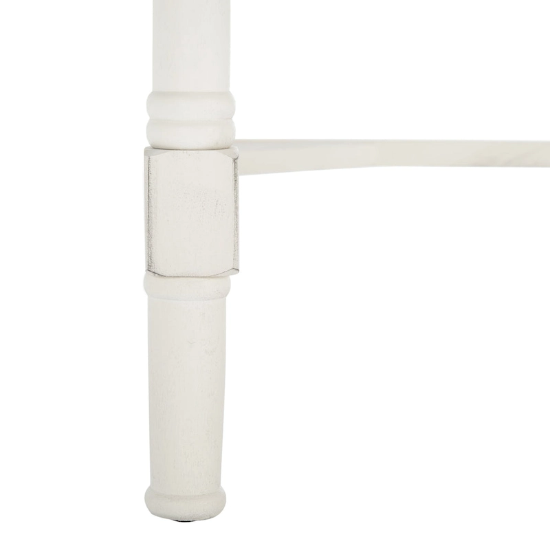 SAFAVIEH Zennure White Washed Grey Writing Desk