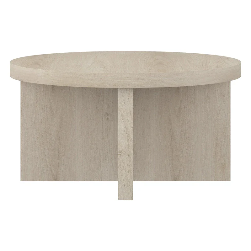 Elna 33  Wide Round Coffee Table - 33  Wide