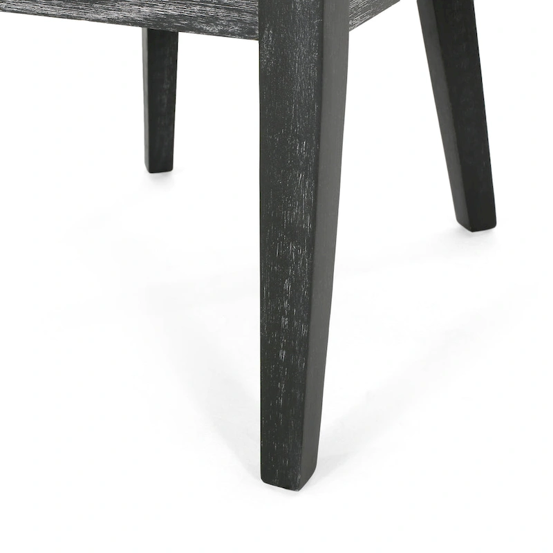 Camas Fabric Upholstered Wood Dining Chairs (Set of 2) by Christopher Knight Home