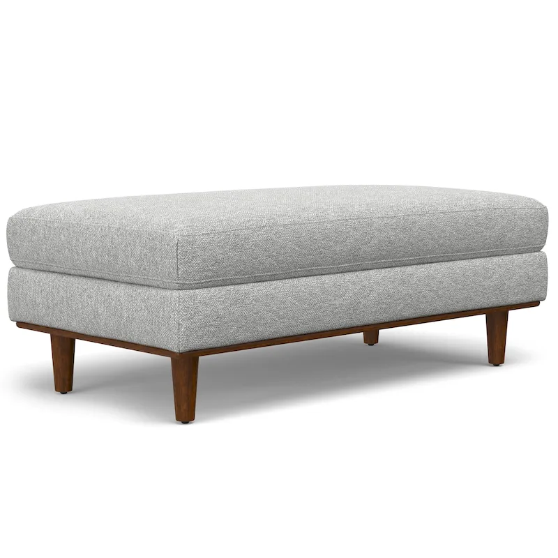 WYNDENHALL Brixley 49 inch Wide Mid-Century Modern Table Ottoman