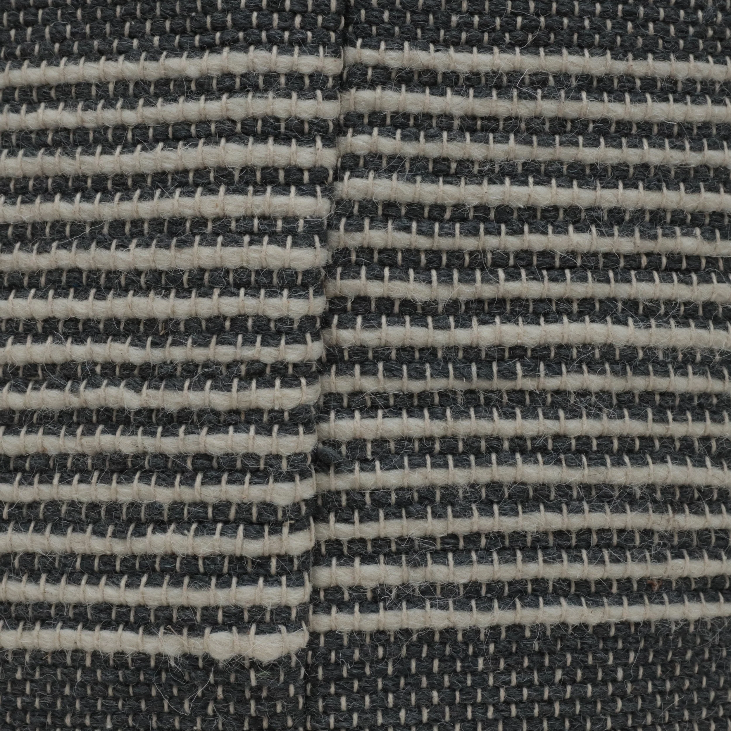 Boho Handcrafted Fabric Cylinder Pouf - NH672513