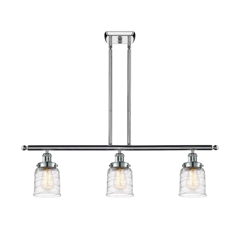 Innovations Lighting Bell - 3 Light 36  Island Light - 5  Shade