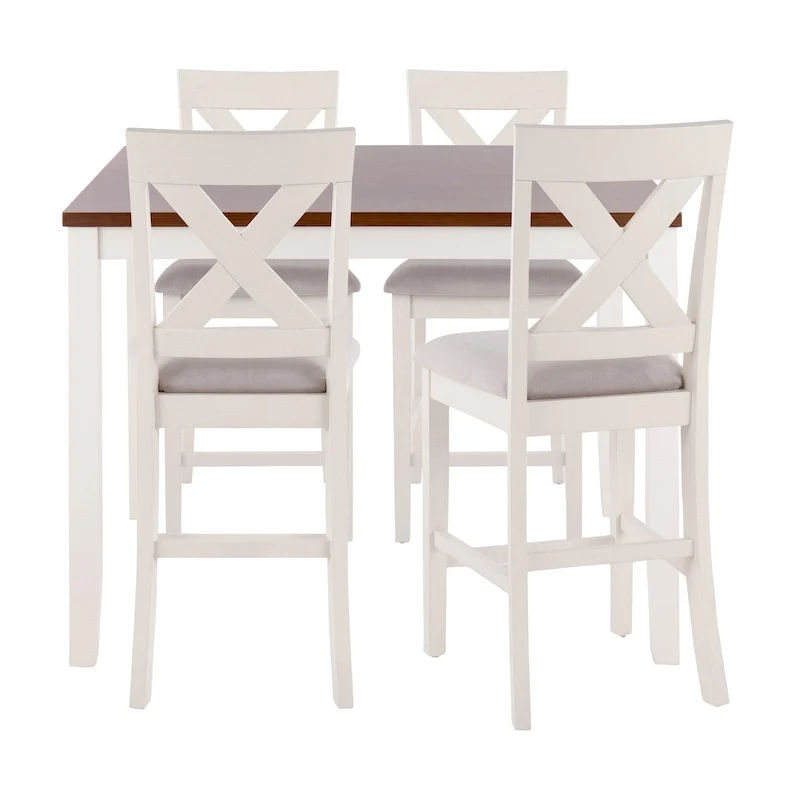 The 5-Piece Counter Height Dining Set