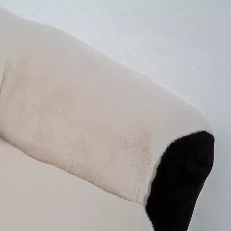 GDFStudio Gwenaelle Modern Panda-Shaped Beanbag Chair