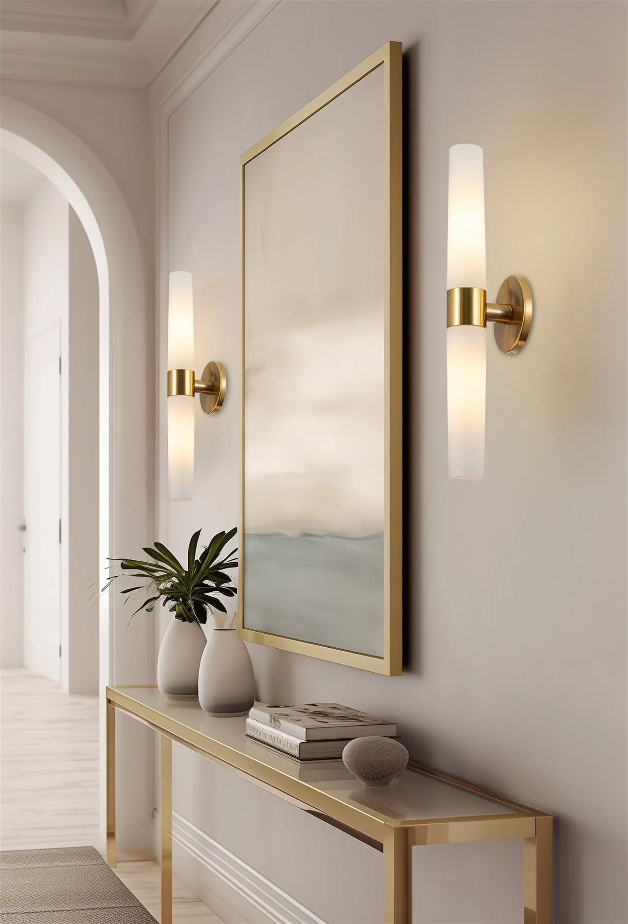 Duo 21 2-Light Modern Bathroom / Vanity Wall Sconce