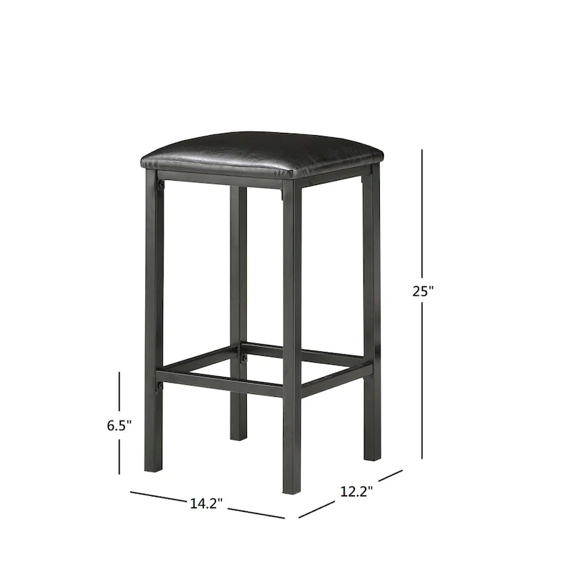 Ainsley Faux Marble Counter Height 3-piece Dining Set by iNSPIRE Q Modern