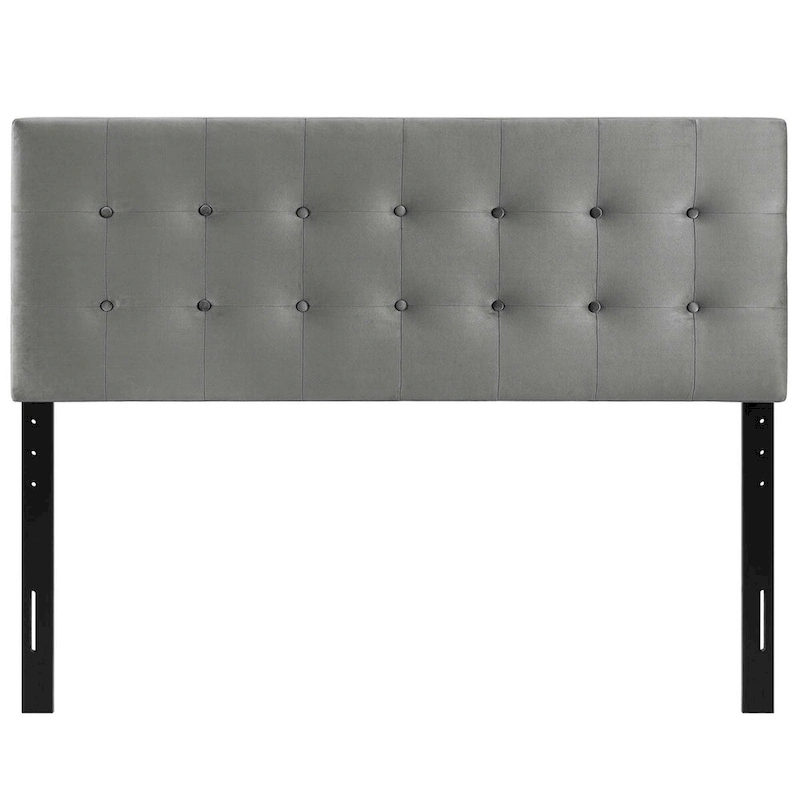 Carson Carrington Labbgard Queen Tufted Velvet Headboard