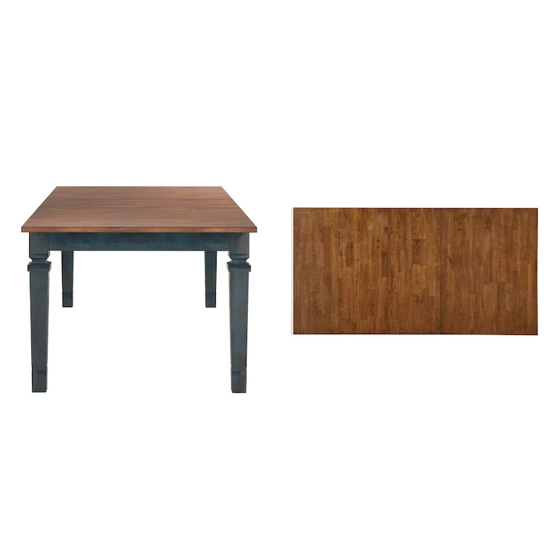 Vikos Solid Wood 64-82 Extendable Dining Table