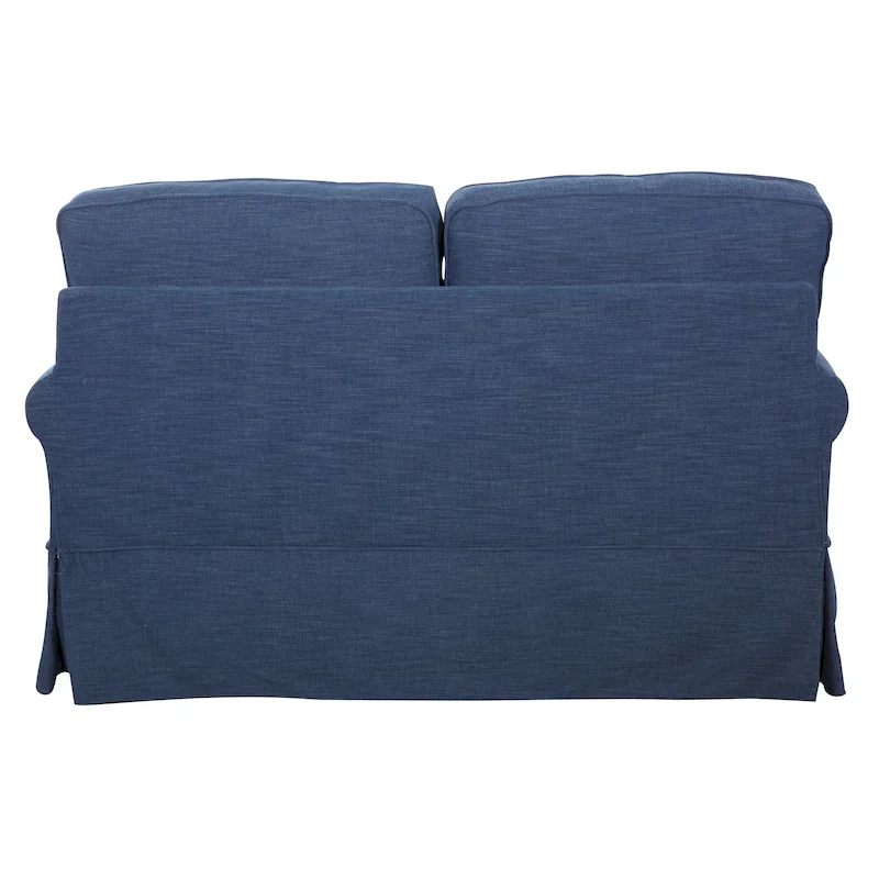 Mid-century Slipcover Loveseat