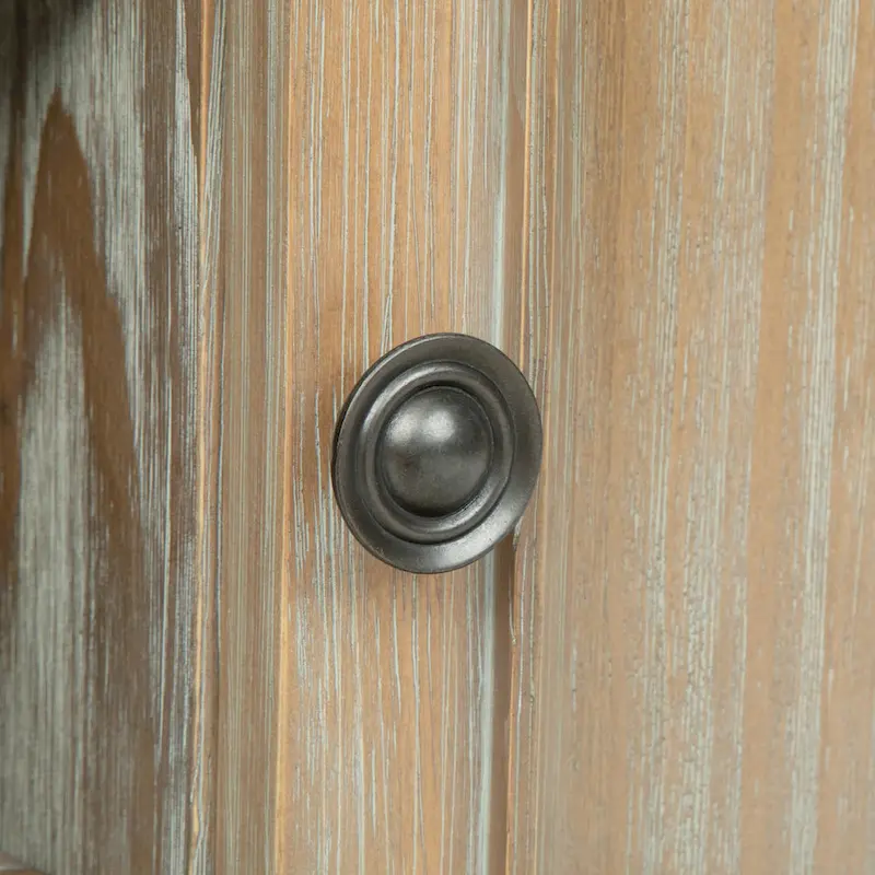 54-Inch Wide Solid Wood Transitional-Style Tv Stand — 54