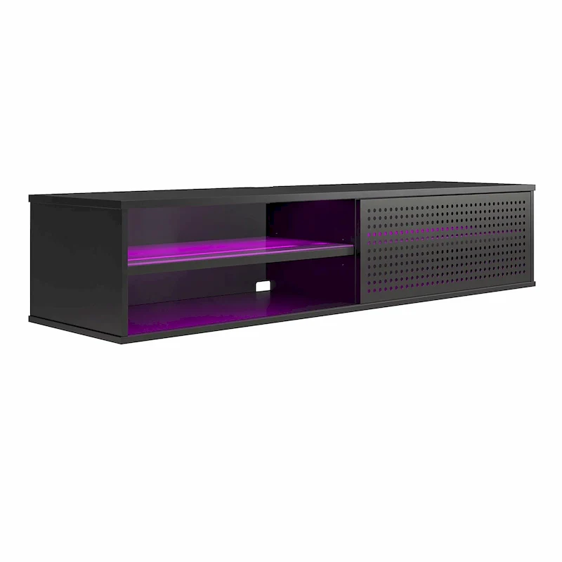 Ntense Glitch Floating TV Stand for TVs up to 60
