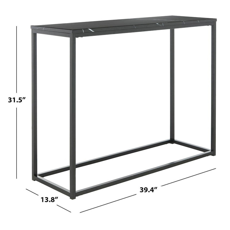 SAFAVIEH Anney Console Table- 13.8 x 39.4 x 31.5 - 14Wx39Dx32H