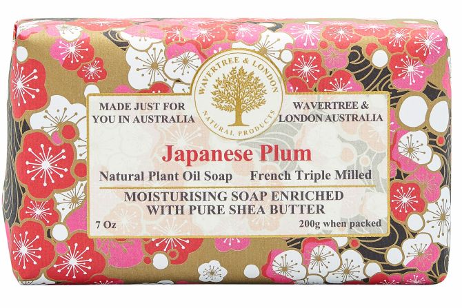 Wavertree & London Soap Japanese Plum 200g