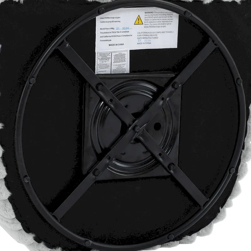 Single Sofa Armchair Swivel Barrel Chair (Set of 2)