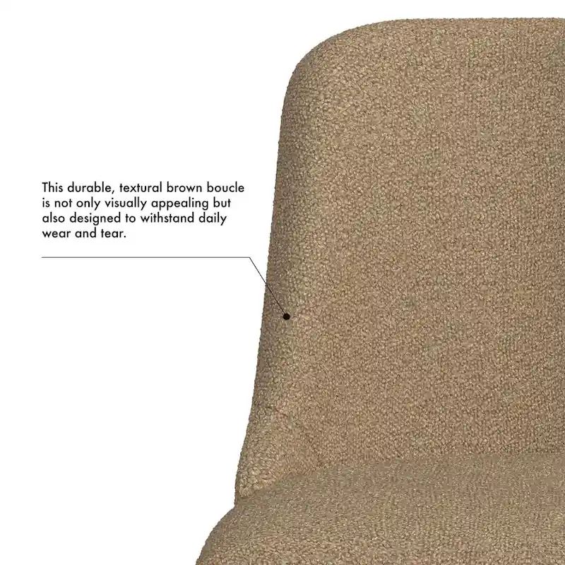 HomePop Hemet Gayle Upholstered Modern Dining Chair