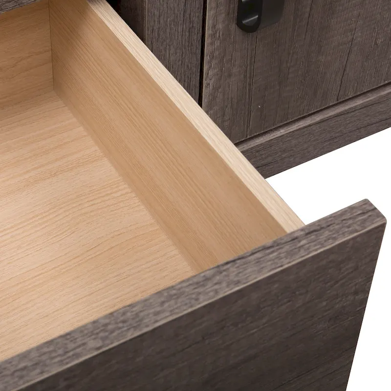 Tanners Creek Greystone Opt Entertainment Center w Piers