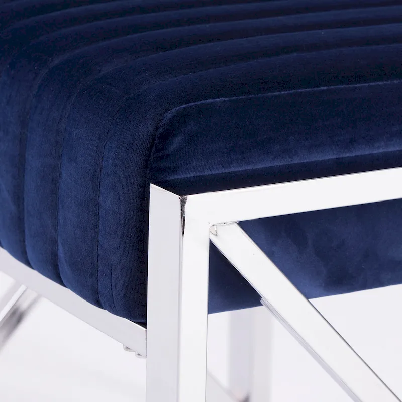 SEI Furniture Brent Fabric Ottoman