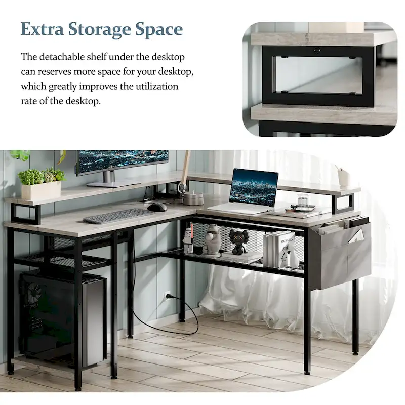 L Shaped Home Office Desk