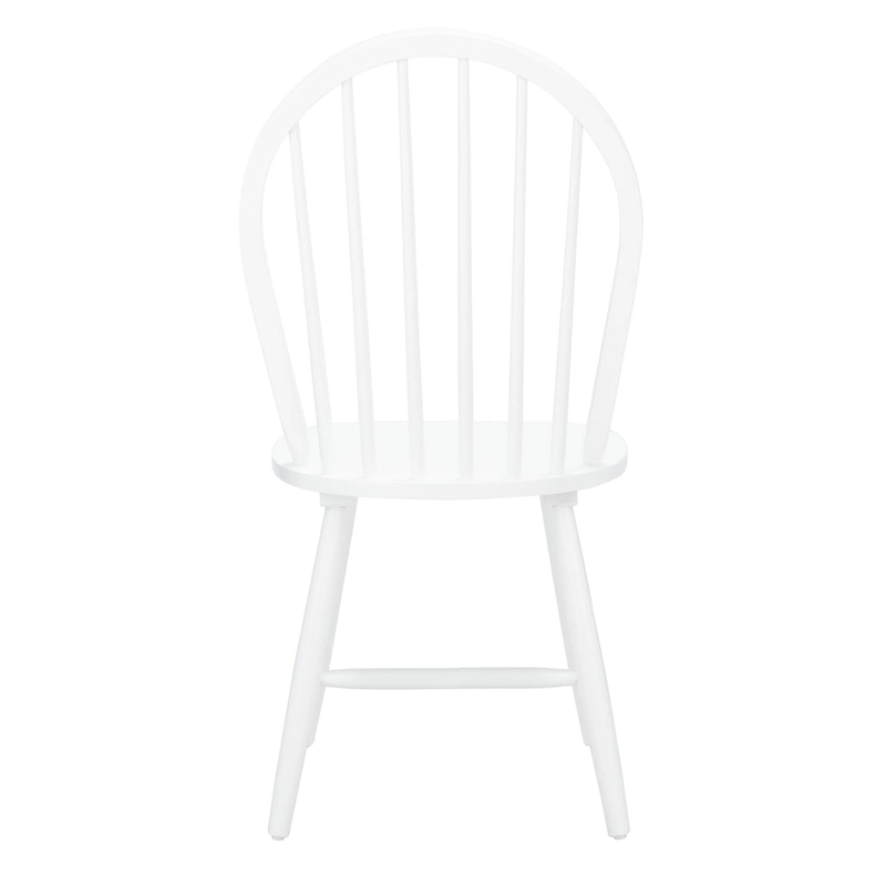 SAFAVIEH Delcie Spindle Oval Back Dining Chair (Set of 2) - 17.9  x 19.7  x 37  - 18Wx20Dx37H
