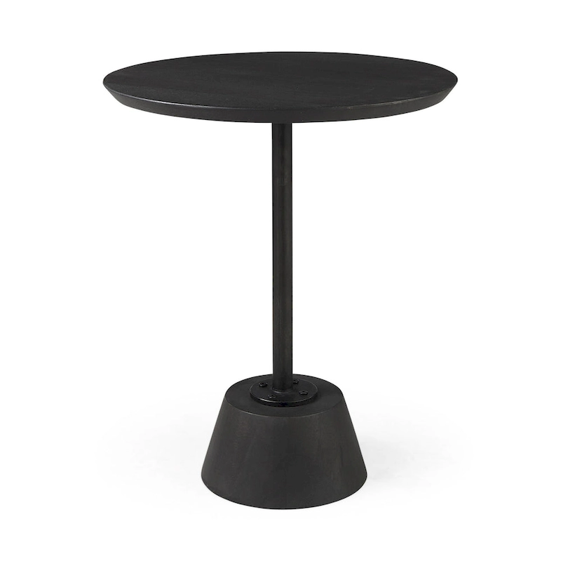 Pedestal Table with Detailing - 24 H x 20 W x 20 D