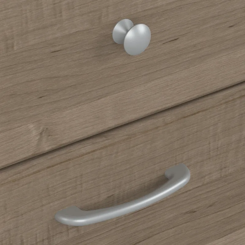 Cabot 60W Computer Desk with Hutch in Espresso Oak by Bush Furniture