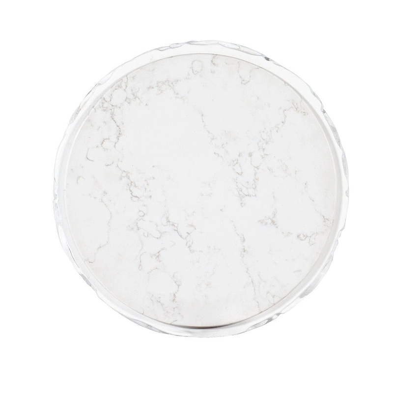 Hooker Furniture 628-50101-02 Melange 16 Diameter Quartz Top Accent