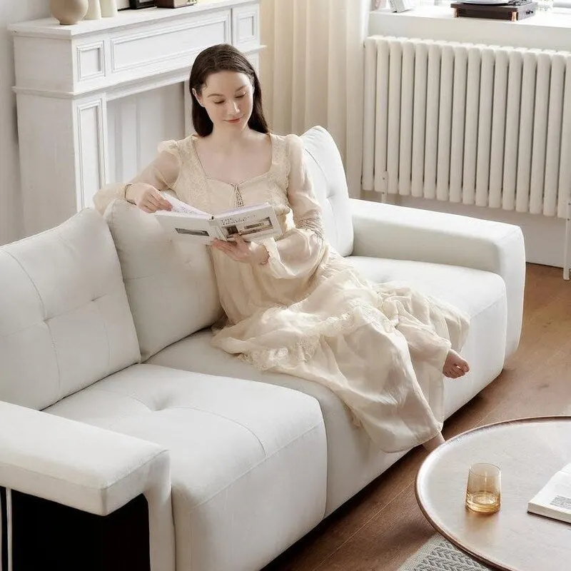 89 Modern Couch With Waterproof and cat scratch resistant fabric