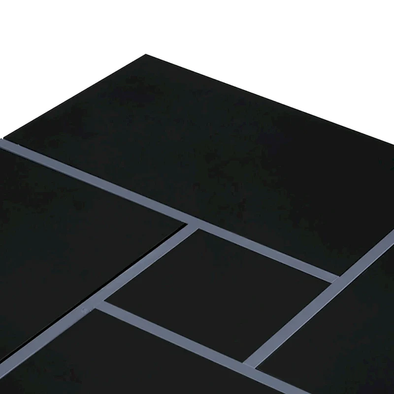 Unique Stylish Wooden Coffee Table with Sliding Extended Table Top