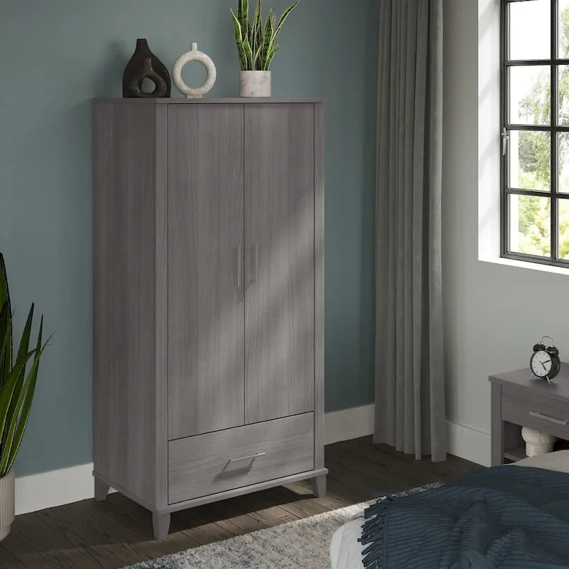 Somerset Large Armoire Cabinet by Bush Furniture