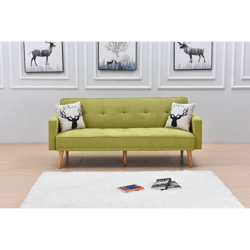 Velvet Wingback Push Back Recliner Chair