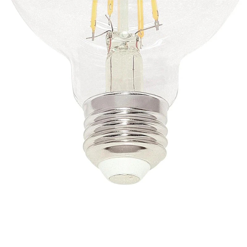 Westinghouse Lighting 5.5-Watt (40-Watt Equivalent) Clear G25 Dimmable Filament LED Light Bulb, Medium Base