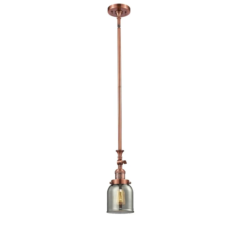 Innovations Lighting Small Bell 5  Wide Adjustable Mini Pendant