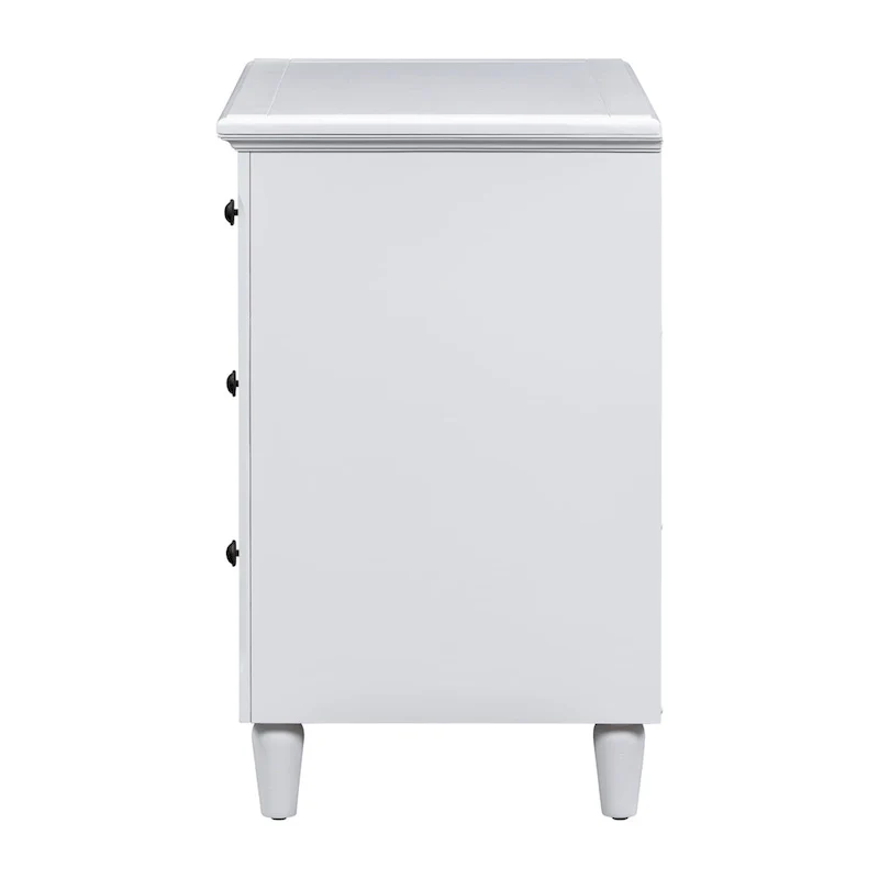 3-Drawer Wood Cabinet