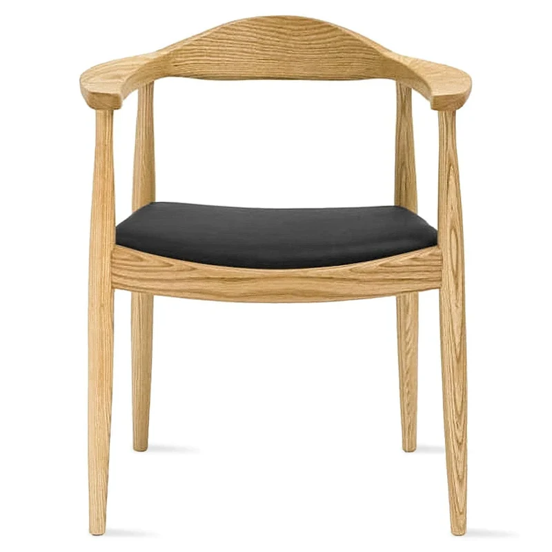 Kennedy Solid Oak Wood Arm Chair