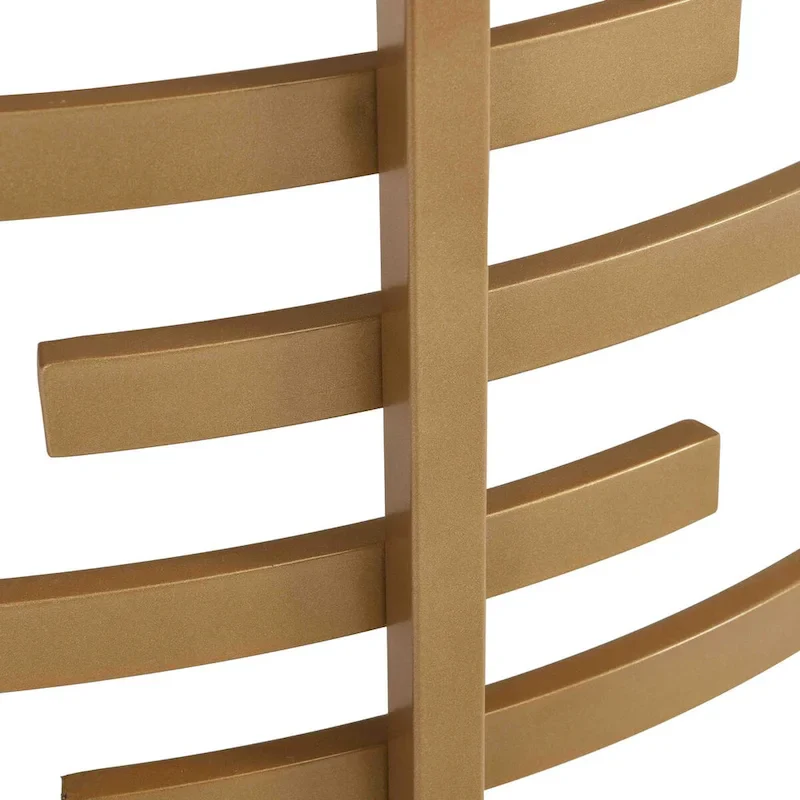 Modern Coffee Table With Sintered Stone Top and Sturdy Metal Frame