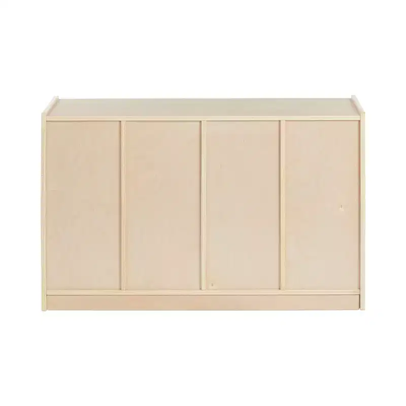 ECR4Kids 12 Cubby Mobile Tray Cabinet and 15 Scoop Front Bins, 3x4, Kids Furniture