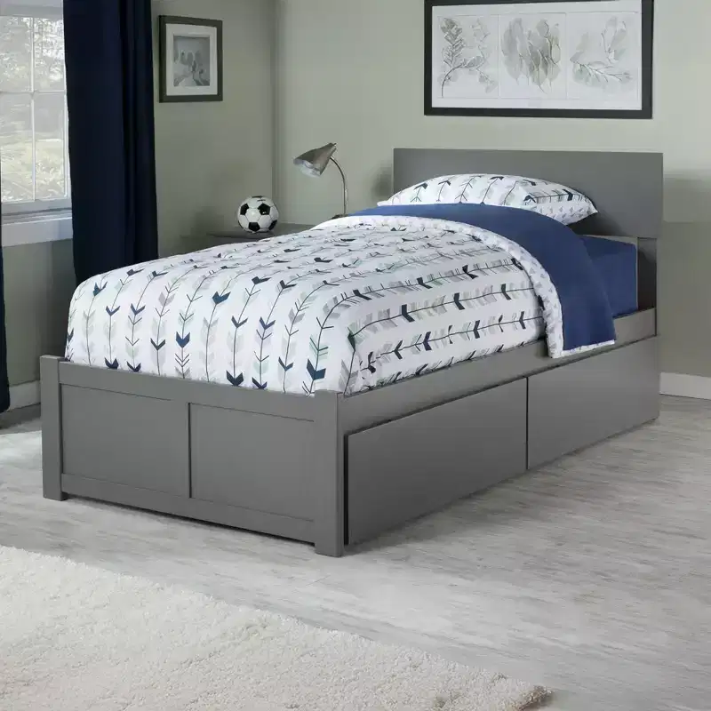 HomeStock Freestanding Headboards with Bed Frame