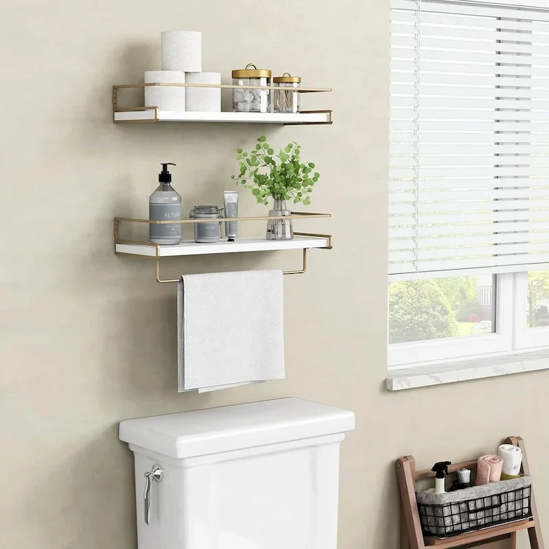 Floating Shelves Bathroom