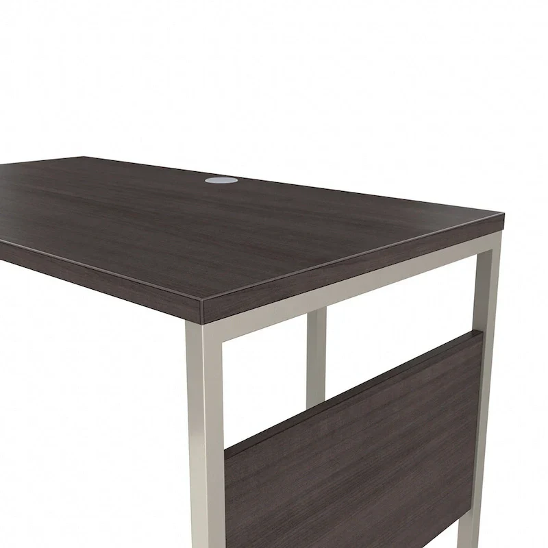 60W x 30D L-Shaped Table Desk with Metal Legs