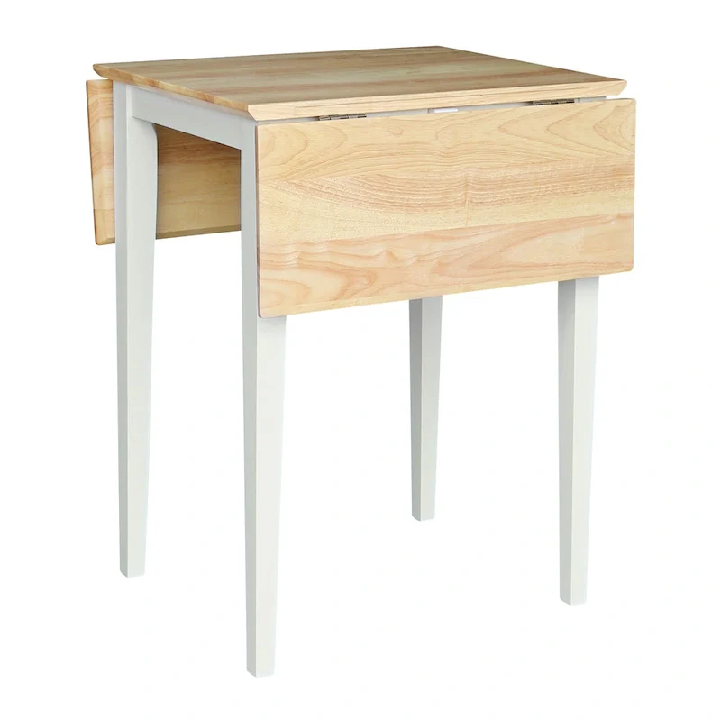 International Concepts Small Drop Leaf Shaker Style Dining Table