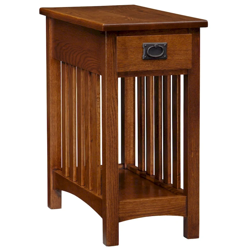 Leick Home Impeccable Transitional 1 Drawer End Table